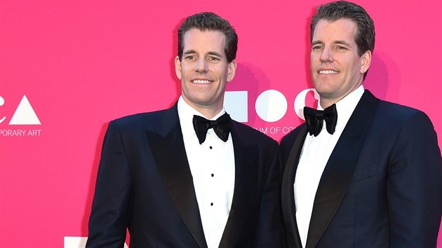 Dvojata Tyler a Cameron Winklevossovi na spoleenské akci v Los Angeles (29....