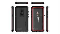 Domnělý Samsung Galaxy S9+ v pouzdře značky Ghostek Domnělý Samsung Galaxy S9+ v pouzdře značky Ghostek