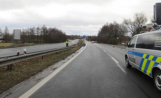 Dopravní nehoda se stala na typroudé silnici mezi Chebem a Frantikovými...