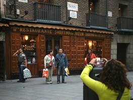 Nejstar restaurac svta je podle Guinnessovy knihy rekord Sobrino de Botin...