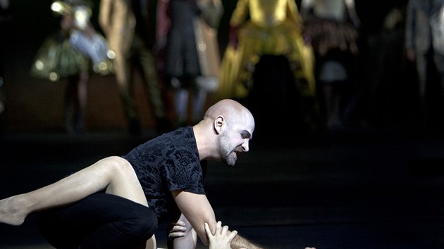 Max Emanuel Cenci jako Nero a Anna Prohaska jako Poppea v Monteverdiho opee Korunovace Poppey