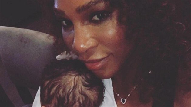 Serena Williamsov a jej dcera Alexis Olympia