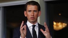 Nový rakouský kanclé Sebastian Kurz (18. prosince 2017)