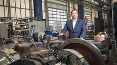 Josef Gulyás, ředitel CZ LOKO Česká Třebová. Josef Gulyás, ředitel CZ LOKO Česká Třebová.