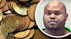 Marlon Jensen vyráběl bitcoinové mince z žetonů amerického řetězce restaurací... Marlon Jensen vyráběl bitcoinové mince z žetonů amerického řetězce restaurací...