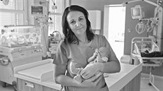 Kamila Přádová, vrchní sestra neonatologického oddělení v nemocnice Hořovice Kamila Přádová, vrchní sestra neonatologického oddělení v nemocnice Hořovice