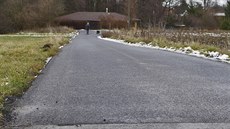 K domu náměstka jihlavského primátora Vratislava Výborného vede ve Zborné nová... K domu náměstka jihlavského primátora Vratislava Výborného vede ve Zborné nová...