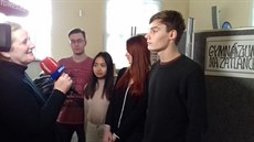 Studentské prezidentské volbě na pražském gymnáziu Na Zatlance (12.12.2017). Studentské prezidentské volbě na pražském gymnáziu Na Zatlance (12.12.2017).