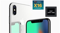 Apple u iPhonů X používá modemy Intel a Qualcomm. Apple u iPhonů X používá modemy Intel a Qualcomm.