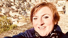 Hana Machalová při listopadové návštěvě jihoitalského města Matera. I z malého... Hana Machalová při listopadové návštěvě jihoitalského města Matera. I z malého...