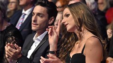 Tenistka Karolína Plíšková a její manažer a přítel Michal Hrdlička na... Tenistka Karolína Plíšková a její manažer a přítel Michal Hrdlička na...