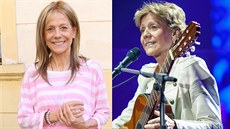Lenka Filipová v srpnu (vlevo) a v prosinci 2017 Lenka Filipová v srpnu (vlevo) a v prosinci 2017