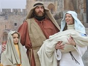 Čtrnáctý ročník živého betlému v Měříně (24. prosince 2017). Čtrnáctý ročník živého betlému v Měříně (24. prosince 2017).