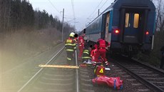 Na trati mezi Rudolticemi a Třebovicemi vypadl muž z vlaku (23. prosince 2017) Na trati mezi Rudolticemi a Třebovicemi vypadl muž z vlaku (23. prosince 2017)