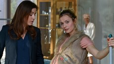Herečky Soňa Norisová (vlevo) a Lívia Bielovič na natáčení filmu podle předlohy... Herečky Soňa Norisová (vlevo) a Lívia Bielovič na natáčení filmu podle předlohy...
