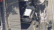 idi SUV v australském Melbourne zranil 19 lidí. (21. prosince 2017)