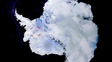 Masiv Mount Vinson v Antarktid.