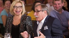 Jana Paulová a Pavel Zedníček v pořadu Do roka a do dna Jana Paulová a Pavel Zedníček v pořadu Do roka a do dna
