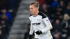 Matěj Vydra v dresu Derby County Matěj Vydra v dresu Derby County