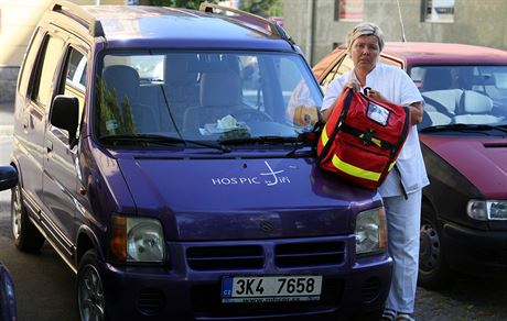 V Tachov chce otevít poboku mobilní Hospic svatého Jií, který u rok...