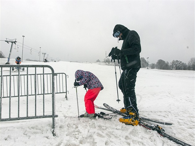 Navzdory nynjí oblev se lyuje i v niích polohách Olomouckého kraje -...