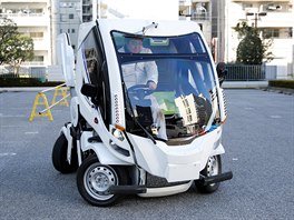 'Earth-1' , futuristické "skládací" vozidlo japonského designéra Kunia Okawary.