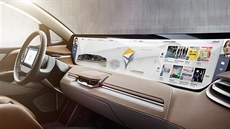 Koncept vozu budoucnosti čínské automobilky Byton Koncept vozu budoucnosti čínské automobilky Byton