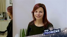 Lucie s novou barvou vlasů Lucie s novou barvou vlasů