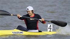 Japonský kajakář Jasuhiro Suzuki Japonský kajakář Jasuhiro Suzuki