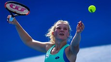 Česká tenistka Kateřina Siniaková na turnaji v Šen-čenu. Česká tenistka Kateřina Siniaková na turnaji v Šen-čenu.
