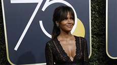 Halle Berry na Zlatých glóbech (Beverly Hills, 7. ledna 2018)