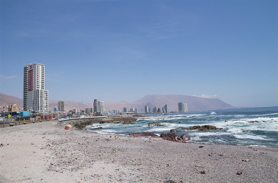 Panorama severochilského Iquique