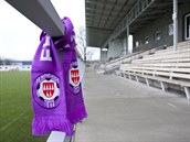 Fotbalov hit, tribuna a klubov la FK Mohelnice.