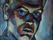 Zbysek Sion, Autoportret  (1958), 45x25 cm