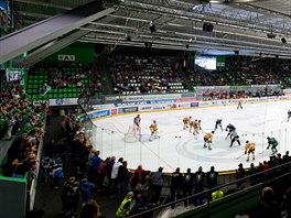 Hokejov stadion v Mlad Boleslavi.