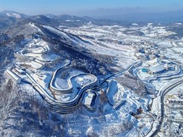 Jihokorejský Pchjongchang se pipravuje na ZOH 2018, slavnostní zahájení...