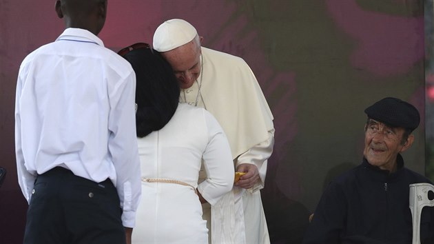 Nvtva papee Frantika v Chile (16. ledna 2018)