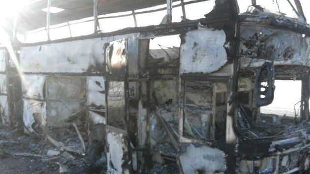 Pi poru autobusu na zpad Kazachstnu zahynulo 52 lid (18. ledna 2018)