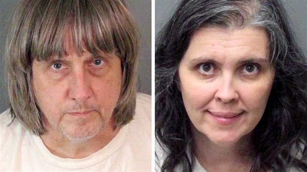 Manel David Allen Turpin a Louise Anna Turpinov z Kalifornie vznili a muili hladem tinct sourozenc.