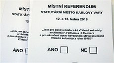 Referendum o Vídelní kolonád se v Karlových Varech uskutenilo v lednu spolu...