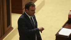Předseda poslaneckého klubu SPD Radim Fiala. Předseda poslaneckého klubu SPD Radim Fiala.
