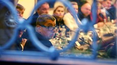 Andrej Babiš na jednání mandátového a imunitního výboru (16. ledna 2018) Andrej Babiš na jednání mandátového a imunitního výboru (16. ledna 2018)