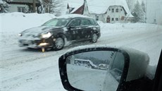 V Jizerských horách a v Krkonoších napadlo ve čtvrtek až patnáct centimetrů... V Jizerských horách a v Krkonoších napadlo ve čtvrtek až patnáct centimetrů...