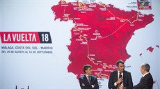 Slavnostní prezentace Vuelty 2018. Slavnostní prezentace Vuelty 2018.