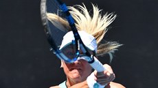 Denisa Allertová ve druhém kole Australian Open. Denisa Allertová ve druhém kole Australian Open.