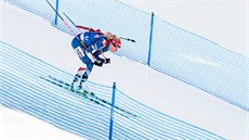 eská biatlonistka Eva Puskaríková na trati sprintu v Anterselv.