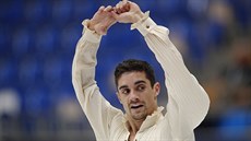 Španělský krasobruslař Javier Fernández triumfoval na ME pošesté v řadě. Španělský krasobruslař Javier Fernández triumfoval na ME pošesté v řadě.