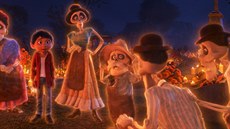 Zábr z animovaného filmu Coco