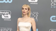 Emma Robertsová na udílení cen filmových kritik Critics' Choice Awards (Santa...