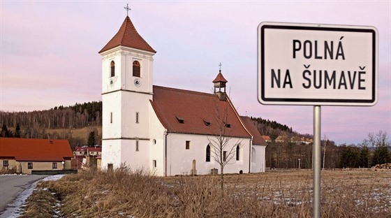 Vesnice blízko hranic s Rakouskem je jmenovcem Polné na Jihlavsku. umavská...